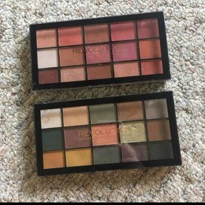 Makeup revolution palette bundle